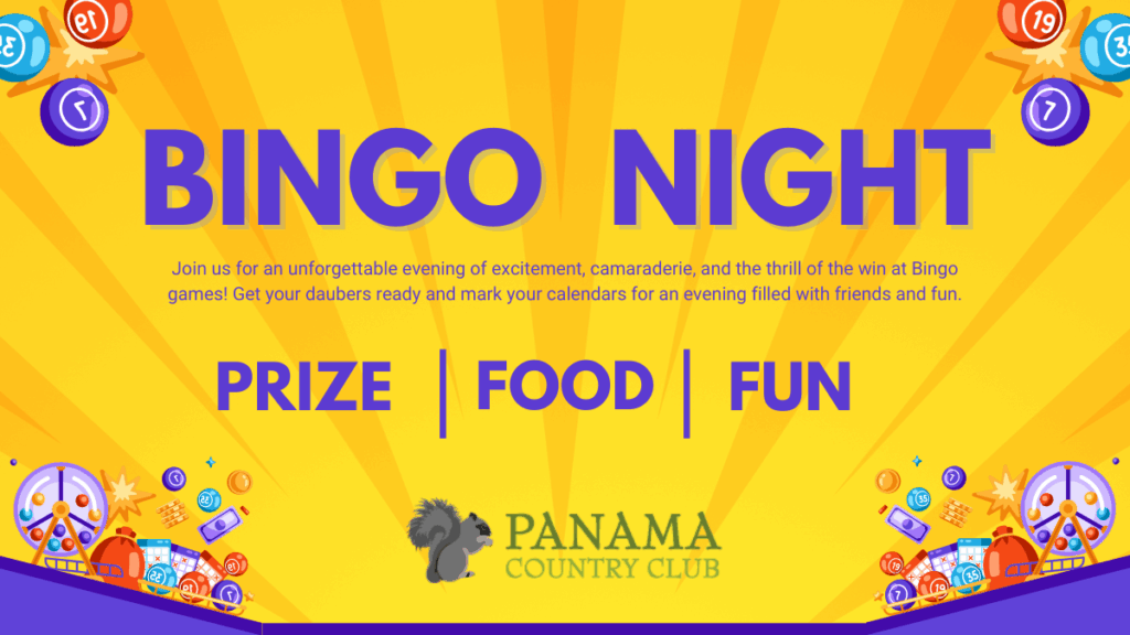 Bingo Night - Prizes, Food, and Fun