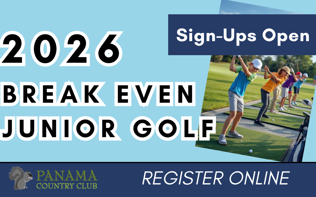 Break Even Junior Golf – 4/11